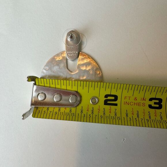 KENDRA SCOTT | Didi Silver Statement Earrings | New NWT - Picture 12 of 12